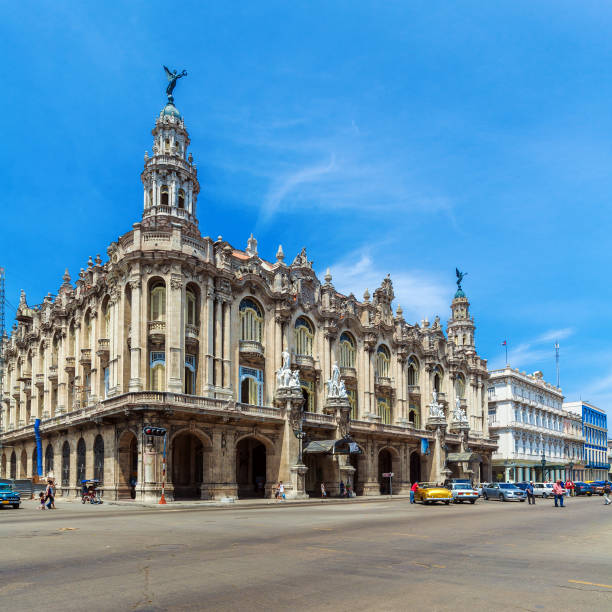 istock Great Theatre, old town, Havana 643965848