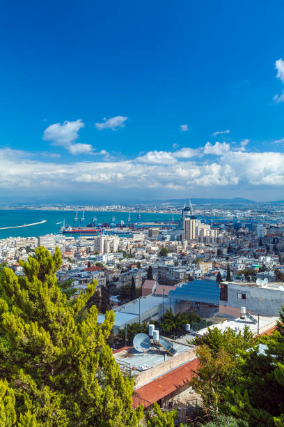 istock Aerial View of Haifa city 643973114