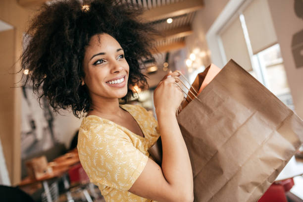 istock Women with shopping bags 643973774