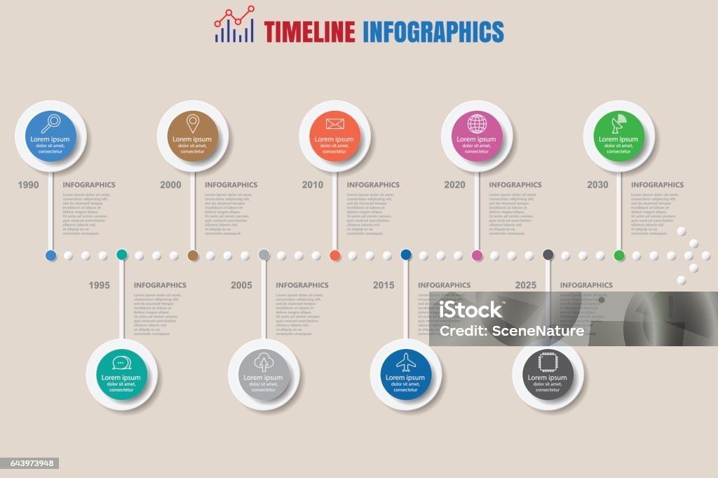 Timeline Vector Business Business Timeline Vector Illustration Stock Illustration - Download ...
