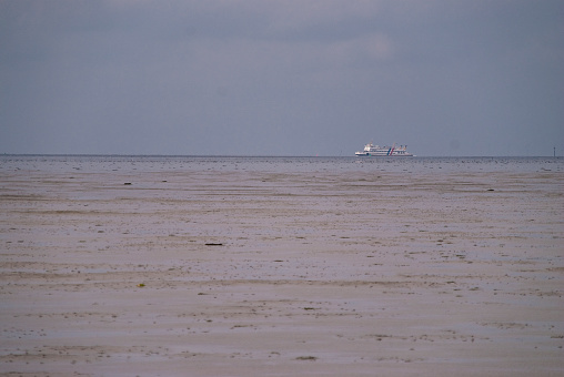 Wadden Sea of Oland in Germany