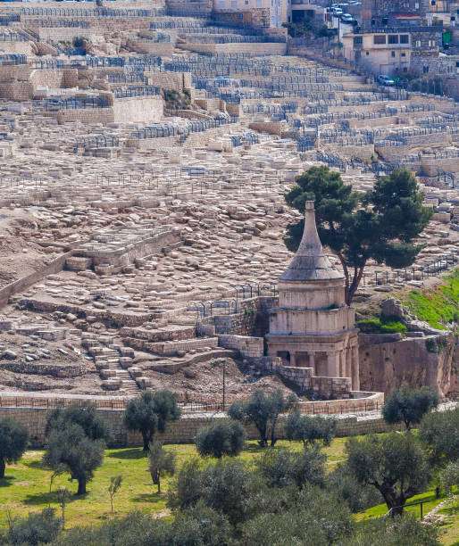istock Ancient Cemetery at Olives Mountain, Jerusalem 643978072