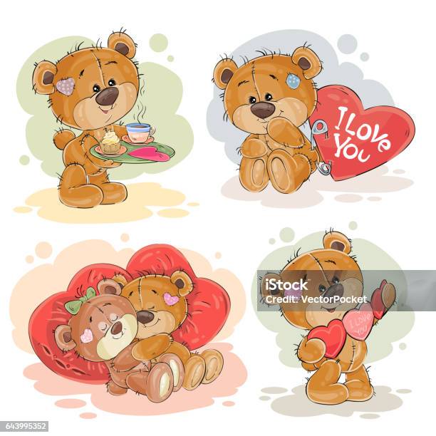 Ilustración de Set Vector Clip Art Ilustraciones De Ositos Enamorados y más Vectores Libres de Derechos de Bielorrusia - iStock Ilustración de Set Vector Clip Art Ilustraciones De Ositos Enamorados y más Vectores Libres de Derechos de Bielorrusia - iStock