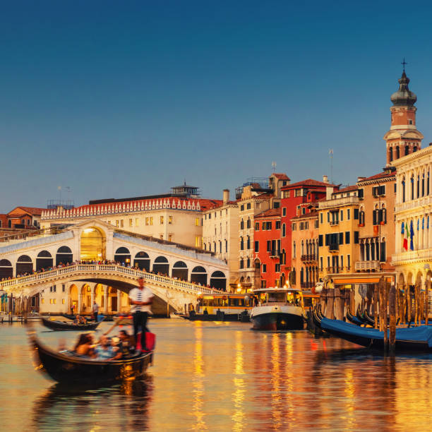 istock Grand Canal and Rialto Bridge, Venice 644002010