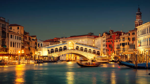 istock Grand Canal and Rialto Bridge, Venice 644002116