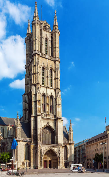 istock Saint Bavo Cathedral, Ghent, Belgium 644002442