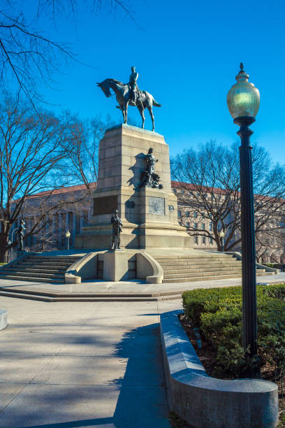 istock American Civil War General Sherman Monument, Washington DC, USA 644044530