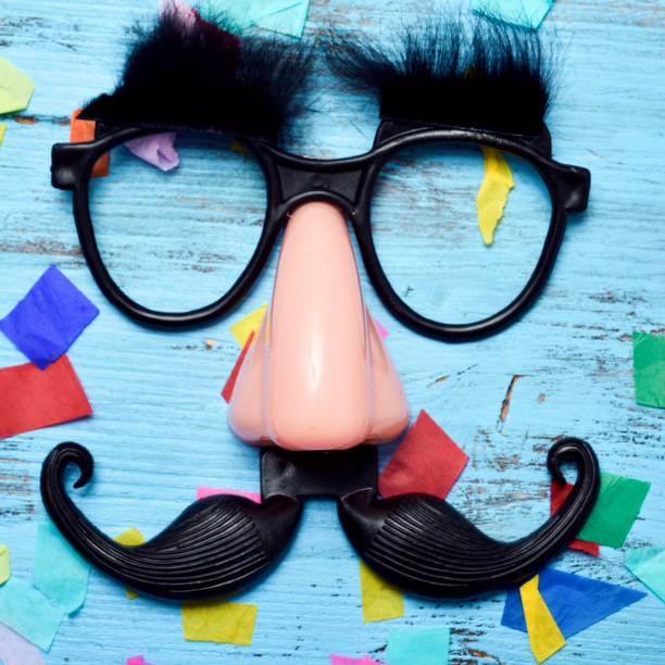 istock fake glasses, nose and mustache 644048614