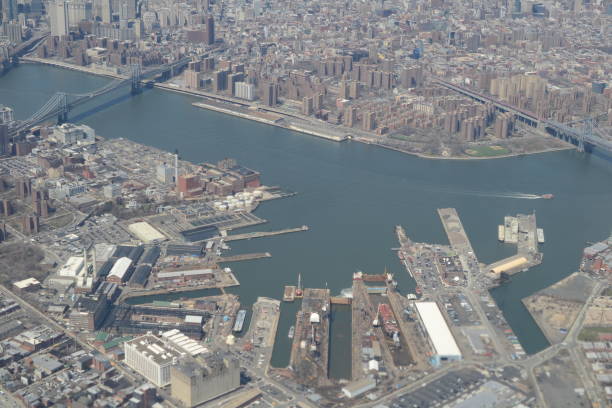 istock Shooting of New York from the plane 644051694
