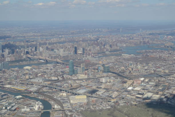 istock Shooting of New York from the plane 644051710