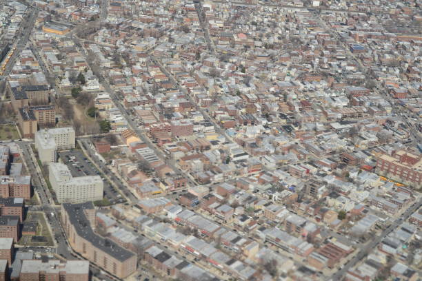istock Shooting of New York from the plane 644051738