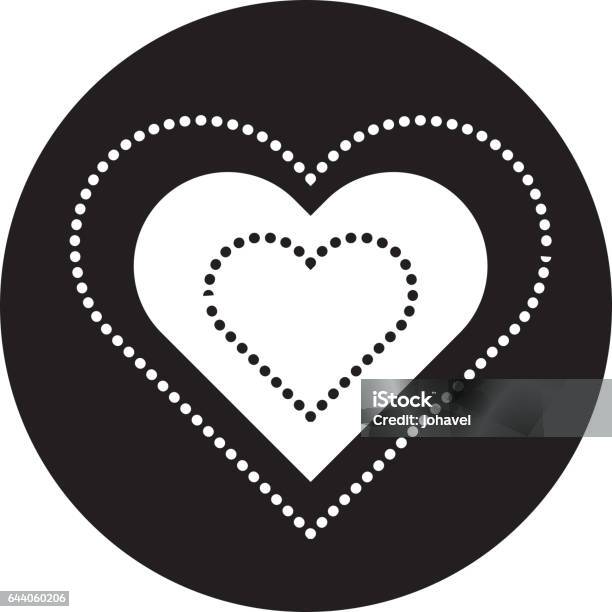 Heart Love Card Icon Stock Illustration - Download Image Now - Abstract, Beauty, Blank Expression