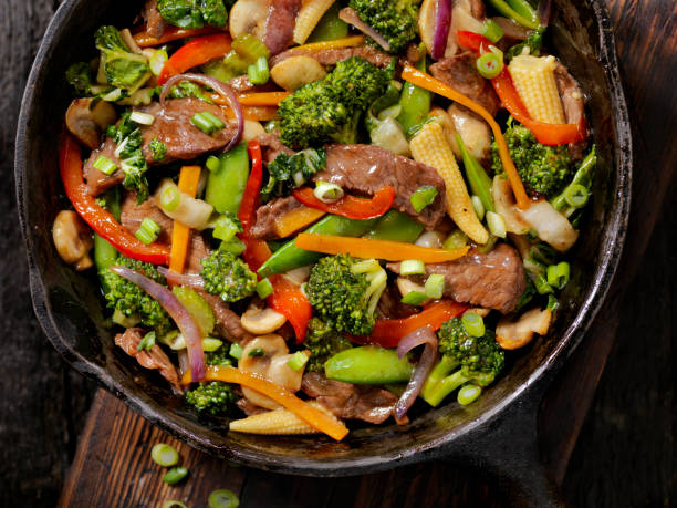 istock Beef and Vegetable Stir Fry 644067666