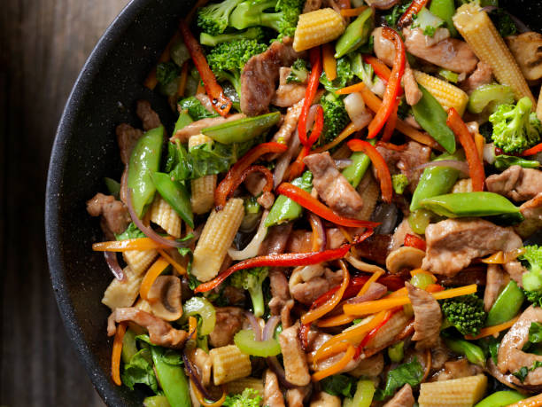 istock Pork and Vegetable Stir Fry 644079728