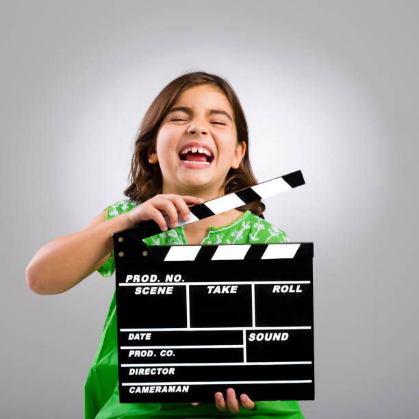 istock Young film director 644086434