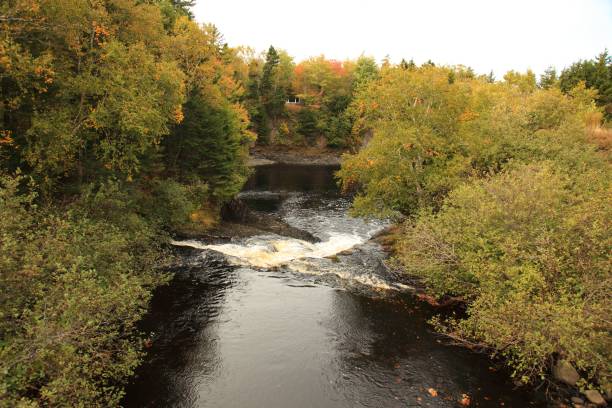 istock River in Bangor Digby Co, Nova Scotia, Canada 644088958