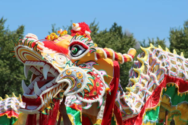 istock Chinese New Year Celebrations- Dragon 644152154