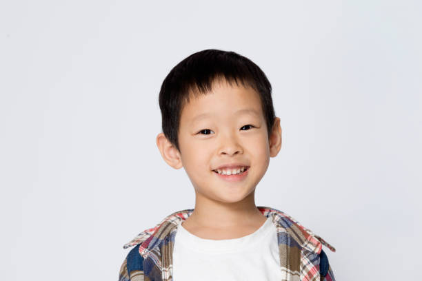 istock isolated naughty boy on white background 644154688