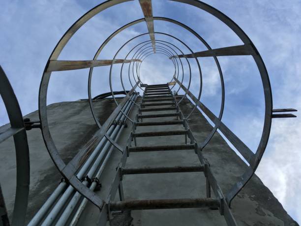 istock ladder to terrace 644158710