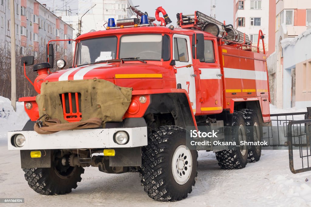 Fire Engine Red Items Red Fire Engine Ready For Rescue Stock Photo - Download Image Now ...