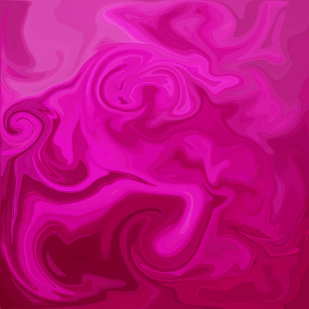 istock Purple Digital Acrylic Color Swirl Or Similar Marble Twist 644181188