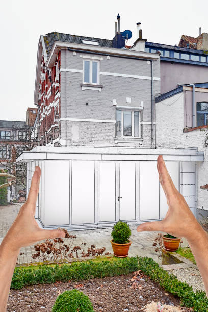 Planned renovation of a New modern extension