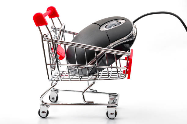istock Online shopping and ecommerce concept 644202432