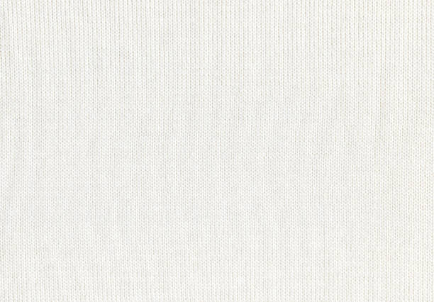 texture de chandail blanc fond en tricot - maille photos et images de collection