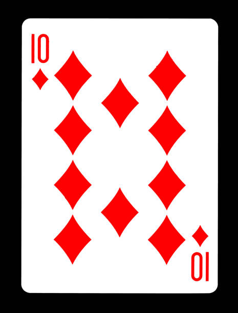 A hand picking up, giving or secretly showing / hiding five playing cards, 10, ace, jack, queen and king of heart over red poker table against dark blue black background for Royal Flush, in Poker, Gambling, casino related backdrops with copy space.
