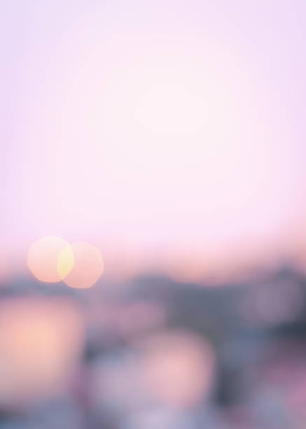 istock Abstract blurry bokeh background. Defocused and colorful light spots, pastel colors 644205572
