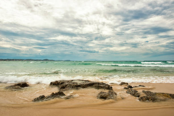 istock Waves and beach at Snapper Rock, New South Wales 644221264