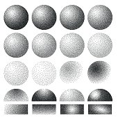 istock Stipple spheres collection 644223664