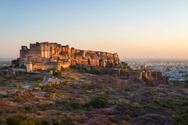 istock Jodhpur fort, Rajasthan, India. 644231768