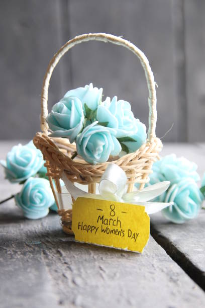 istock March 8 greeting card. International Womans Day 644271582