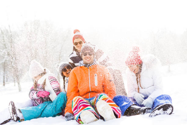 istock Friends in the snow 644272172