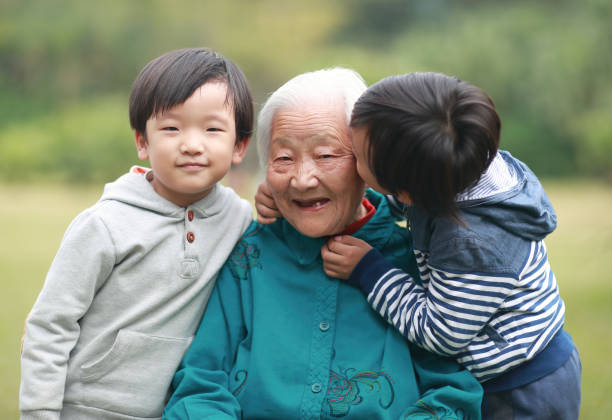 istock Happy Asian family 644272818