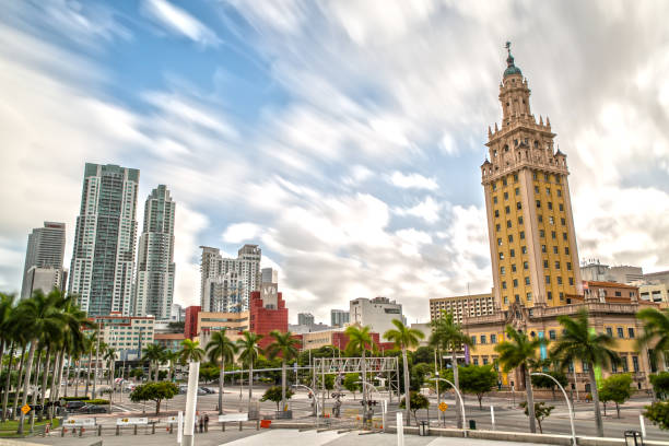 istock Freedom Tower and Downtown Miami 644287900