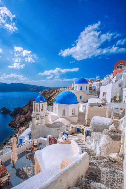 istock Oia village on Santorini island, Greece 644300368