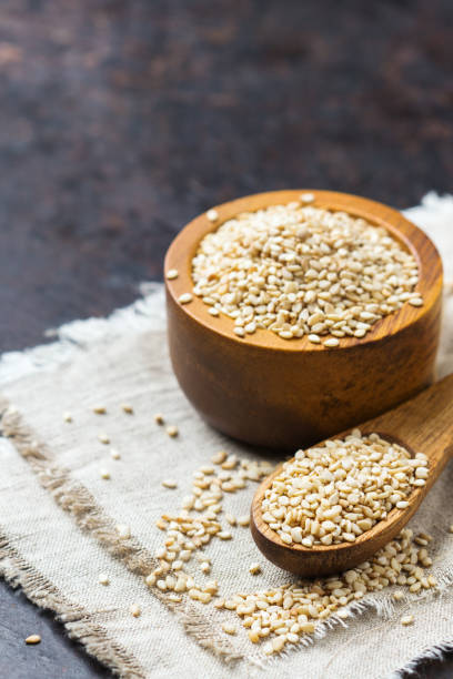 istock Sesame seeds for healthy eating 644304234