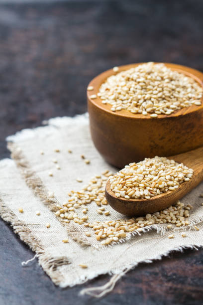istock Sesame seeds for healthy eating 644304472