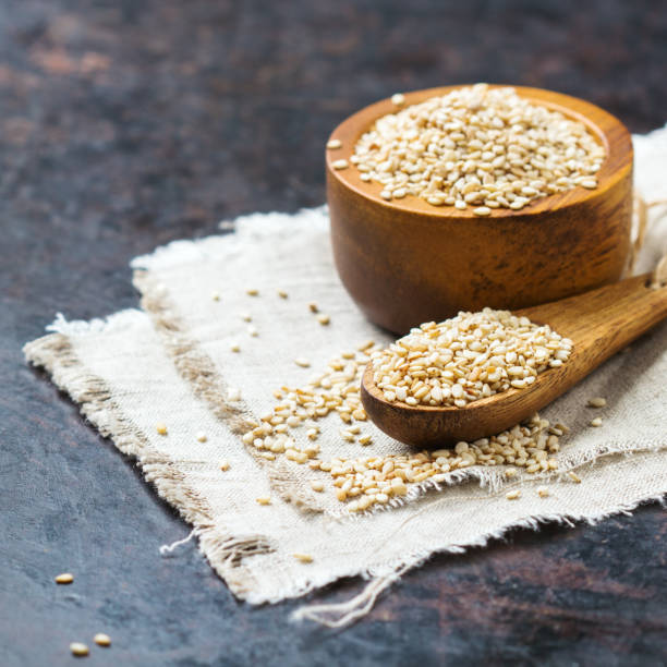 istock Sesame seeds for healthy eating 644310268