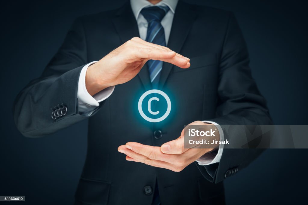 Copyright, patents and intellectual property Copyright, patents and intellectual property protection law and rights. Intellectual Property Stock Photo