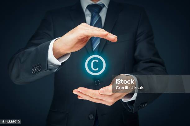 Copyright Patents And Intellectual Property Stock Photo - Download Image Now - Intellectual Property, Patent, Lawyer