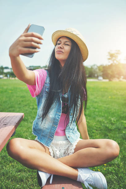 istock She takes all types of selfies 644342822