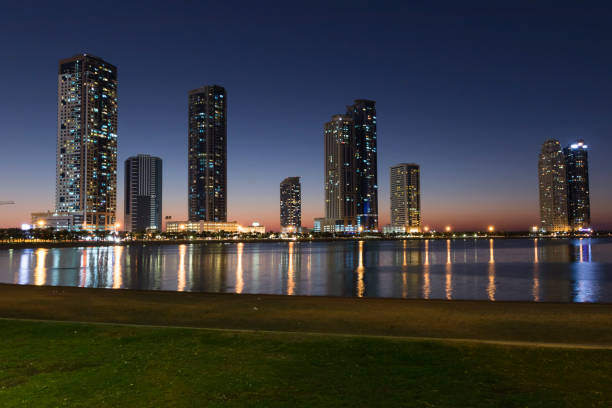 istock Sharjah, Al Mamzar lake 644359204
