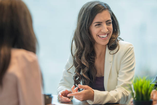 istock Businesswomen Working Together 644377334