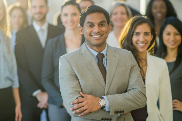 istock Multi-Ethnic Group of Business Professionals 644377368