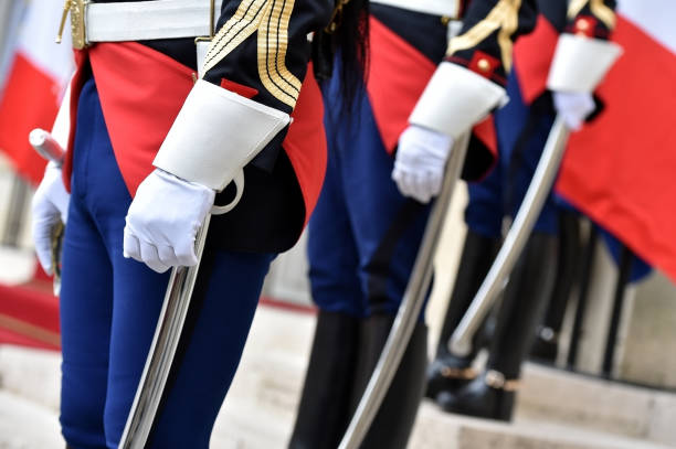 istock Republican guards of honor 644377784