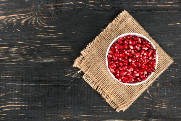istock Grains pomegranate in bowl 644393994