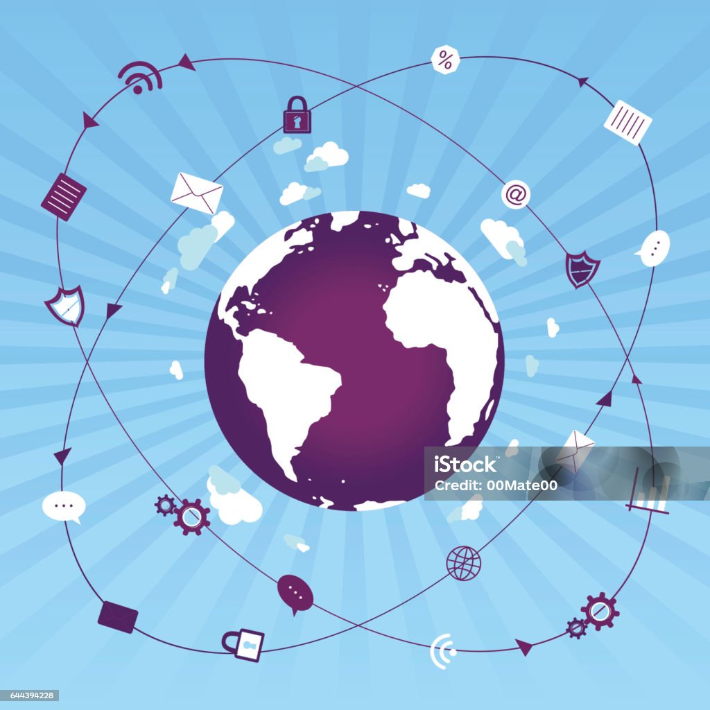 World Data Stock Illustration - Download Image Now - Adult, Backgrounds ...